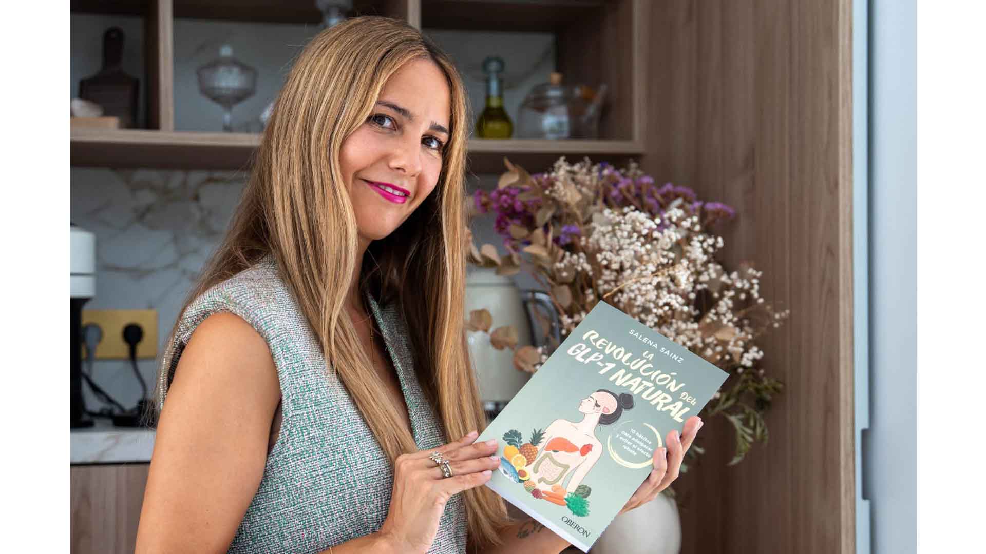 Salena Sainz, autra del libro "La revolucion del GLP-1 natural"