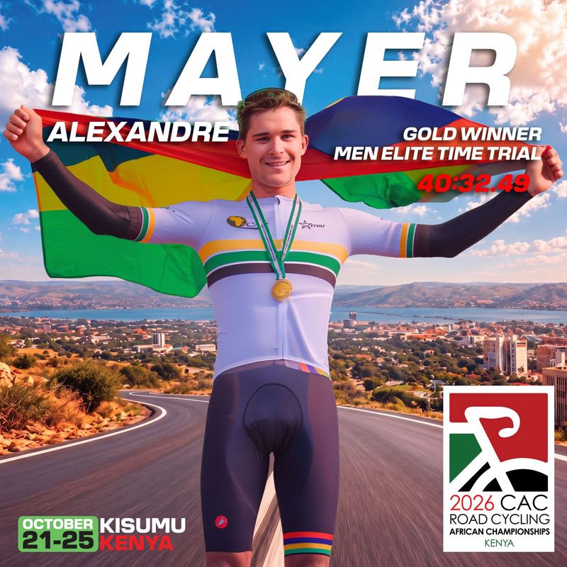 Alexandre Mayer, campeón de África contrarreloj