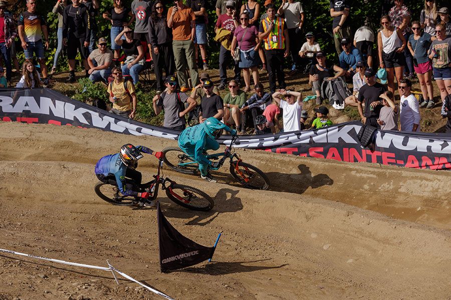 2026 Crankworx MSA Dual Slalom Tegan Cruz Ryan Gilchrist (c) Clint Trahan