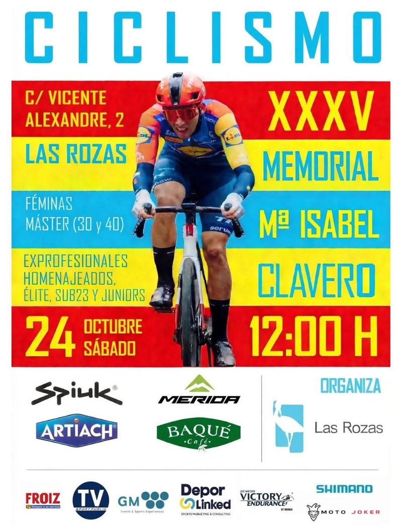 cartel Memorial Clavero cartel Memorial Clavero