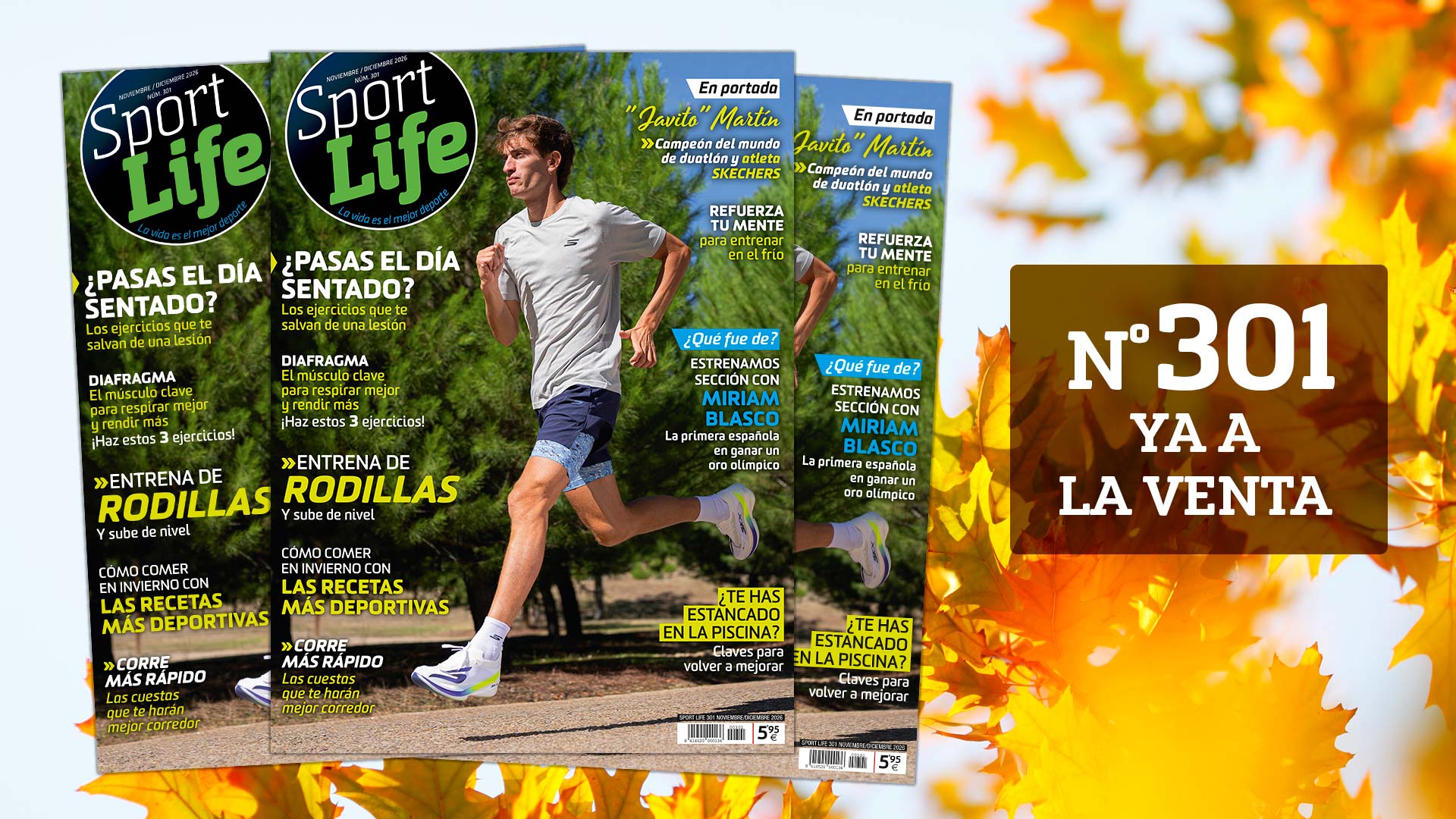 Sport Life 301 ya en el quiosco: ¡que el frío no frene tu mejor forma!