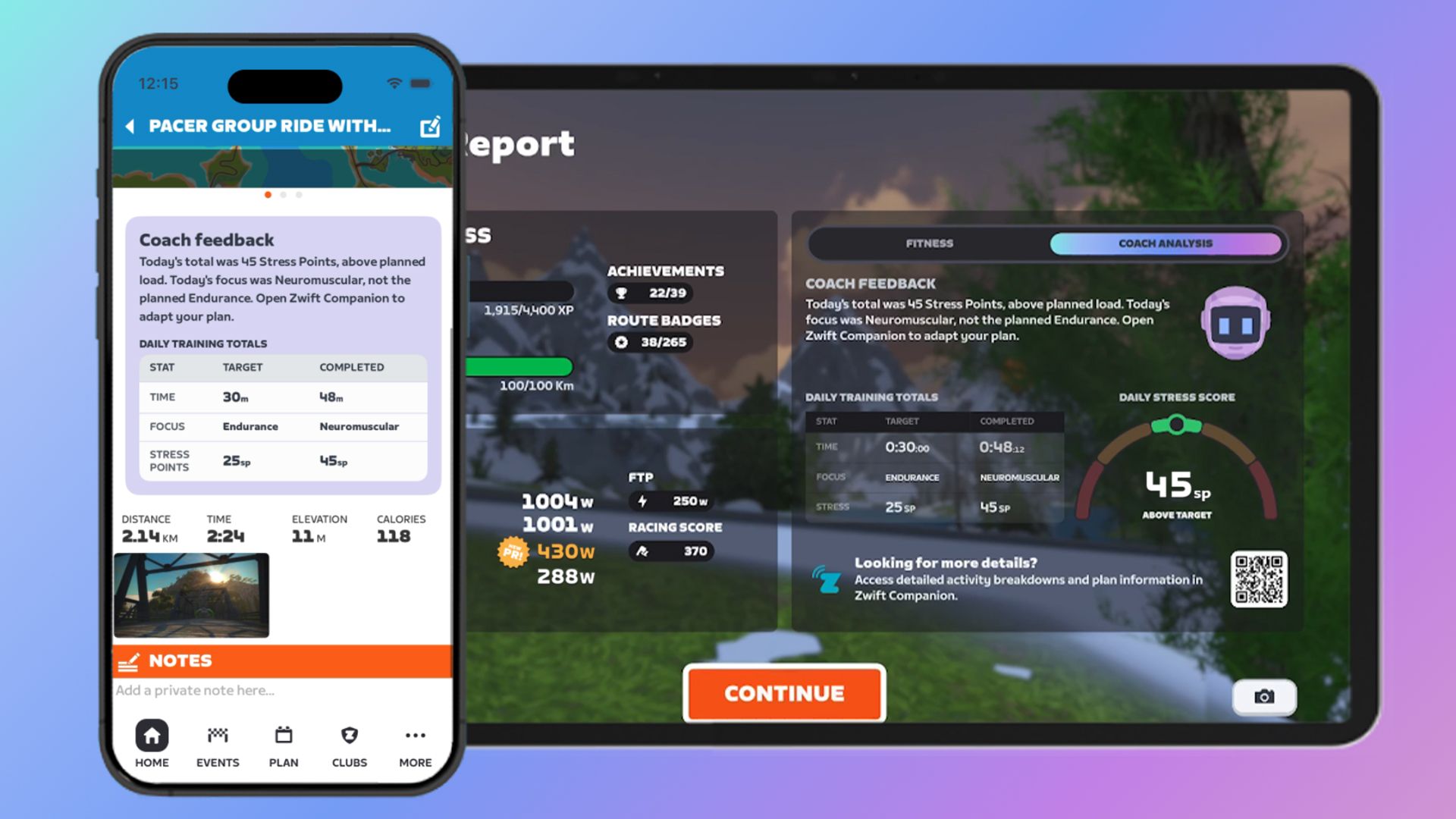 Zwift ya tiene rutas reales y entrenamiento personalizado