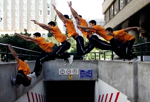 Imagen de Galeria de Parkour, acróbatas de la calle