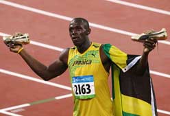 Imagen de Galeria de Las Puma de Usain Bolt
