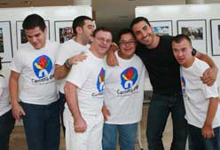 Imagen de Galeria de Miguel Ángel Silvestre, "el Duque", voluntario de los Special Olympics