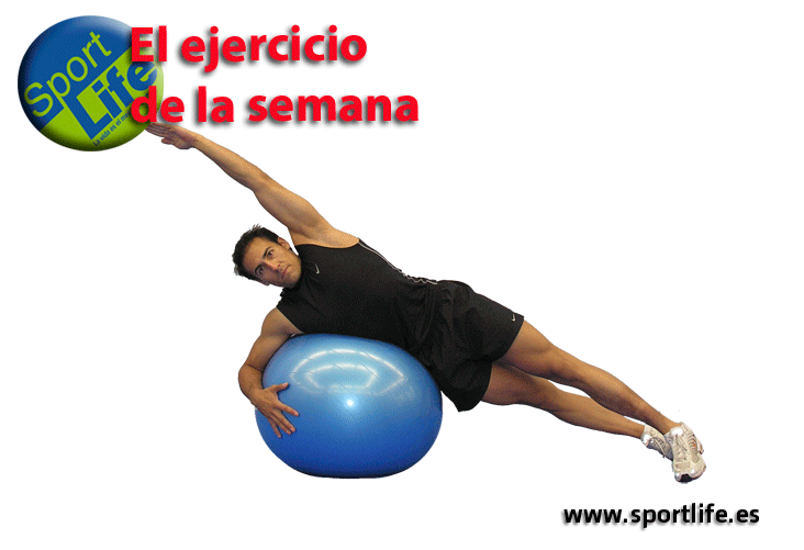 Imagen de Galeria de Encogimiento lateral en Fitness-ball