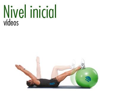 Imagen de Galeria de Ejercicios con fitness-ball nivel inicial