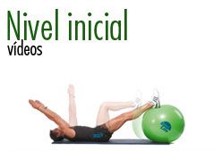 Imagen de Galeria de Ejercicios con fitness-ball nivel inicial