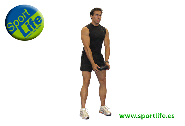 Imagen de Galeria de Sentadilla con elevación frontal