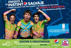 Imagen de Galeria de Pepsi y Foster's Hollywood te invitan a Sudáfrica(con vídeo)