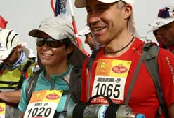 Imagen de Galeria de Mónica Aguilera campeona del Marathon des Sables