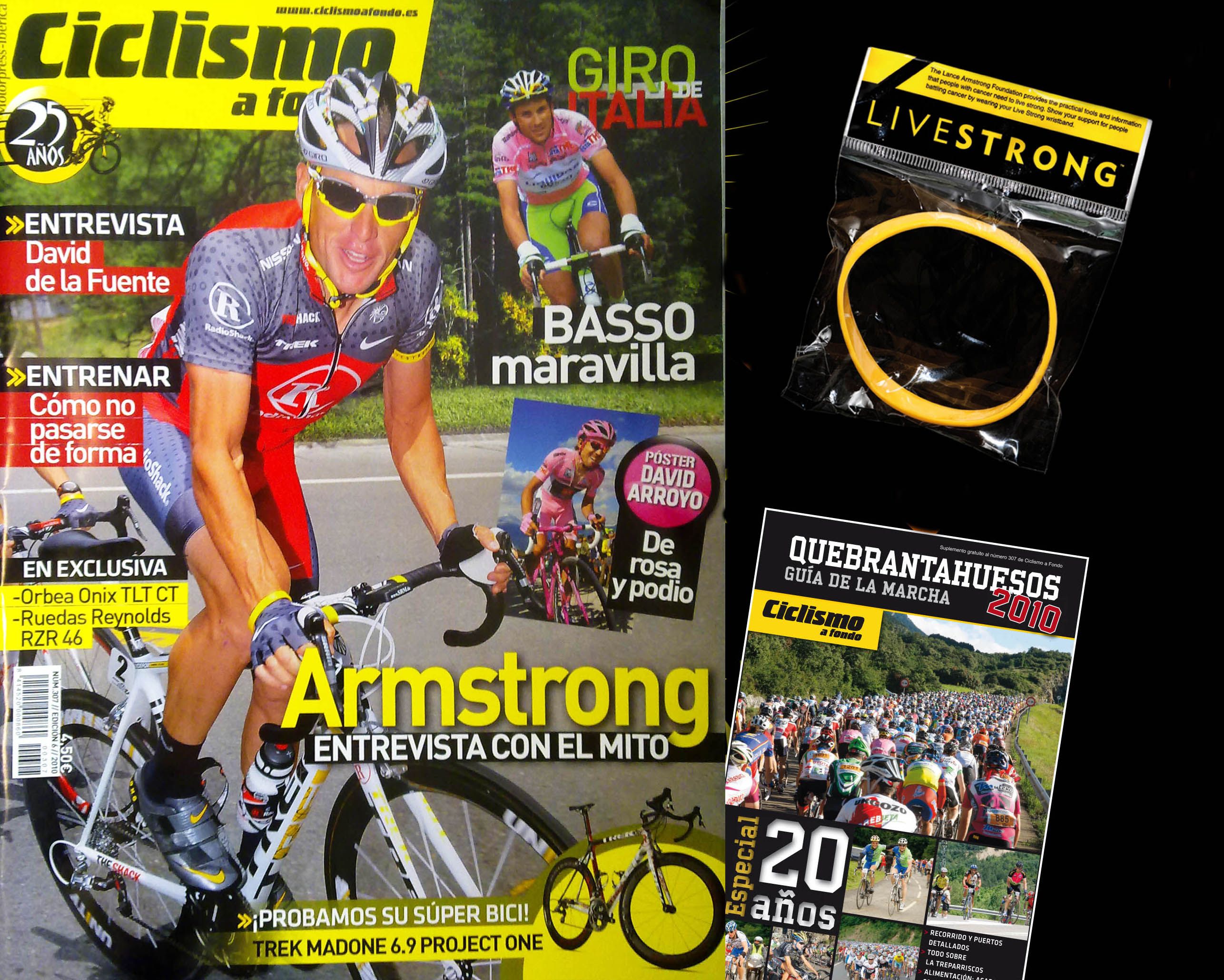 Imagen de Galeria de Consigue con Ciclismo a fondo la pulsera Livestrong