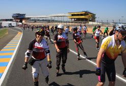 Imagen de Galeria de Ls 24h de Le Mans...¡en patines!