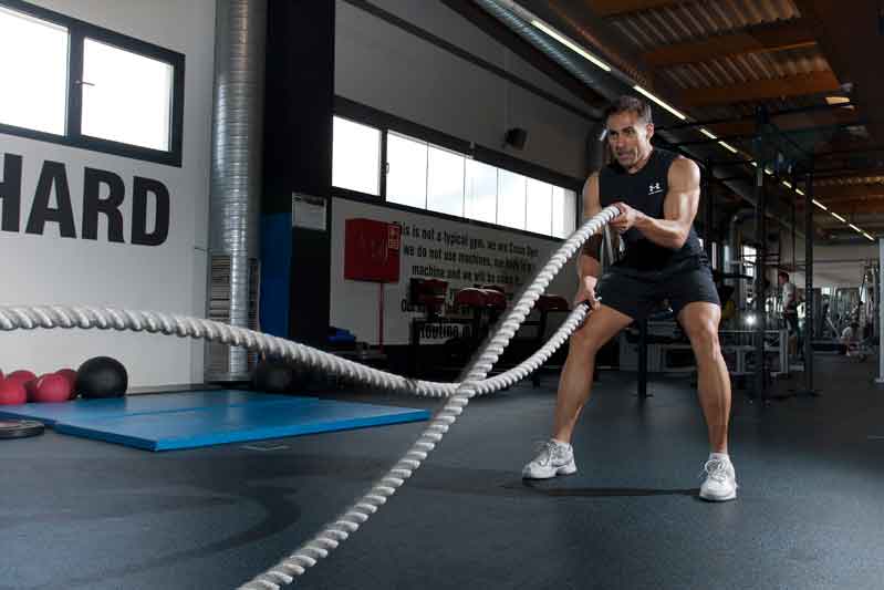 Rope training para un trabajo estabilizador