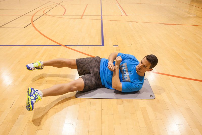 Abdominales transversos laterales