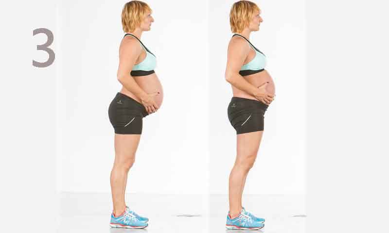 Galería plan de entrenamiento para embarazadas: tercer trimestre