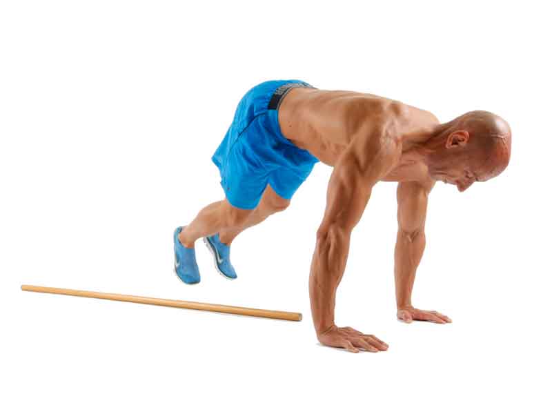 Saltos de lado a lado