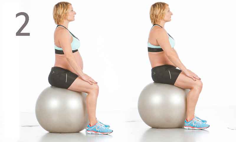 Galería plan de entrenamiento para embarazadas: tercer trimestre
