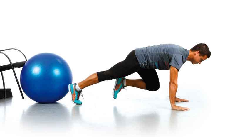 Ejercicios de core training para ciclistas