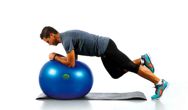 Ejercicios de core training para ciclistas