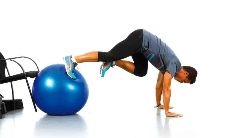 Ejercicios de core training para ciclistas