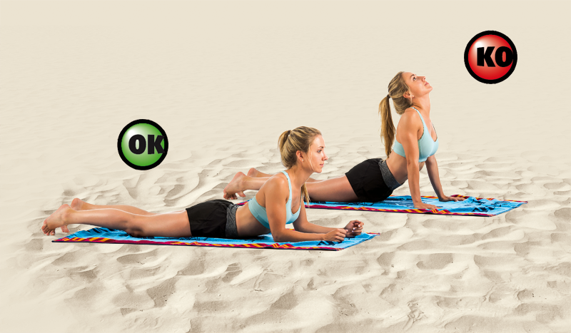 Circuito de abdominales para llevarte a la playa o piscina
