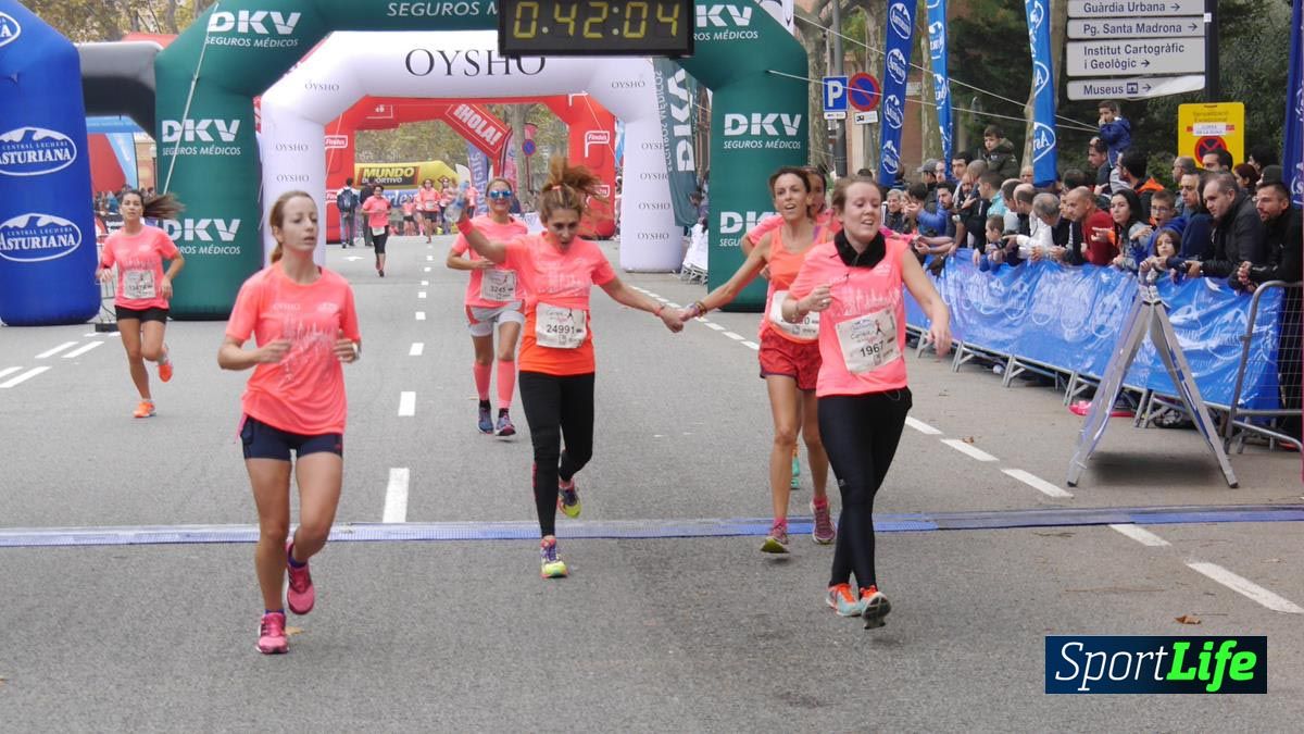 Galería Carrera de la Mujer Barcelona 2015  Arco izquierdo (0:41 a 0:50)