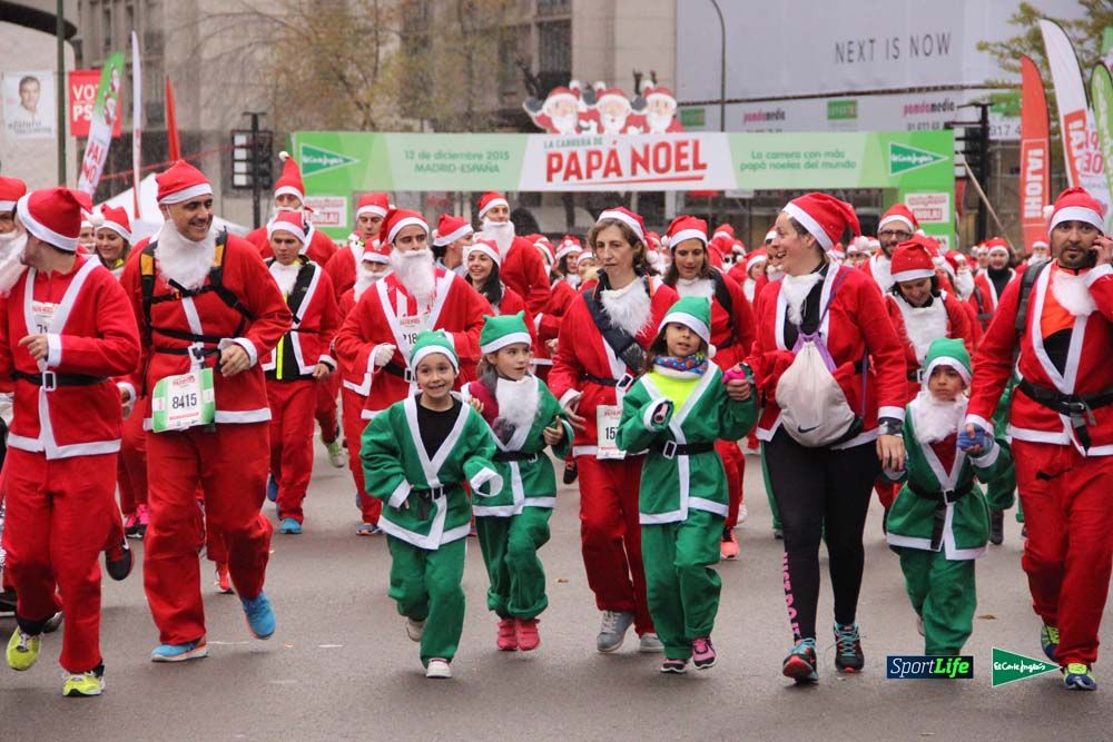 Galería de la Carrera de Papá Noel 2015 con los elfos-runners