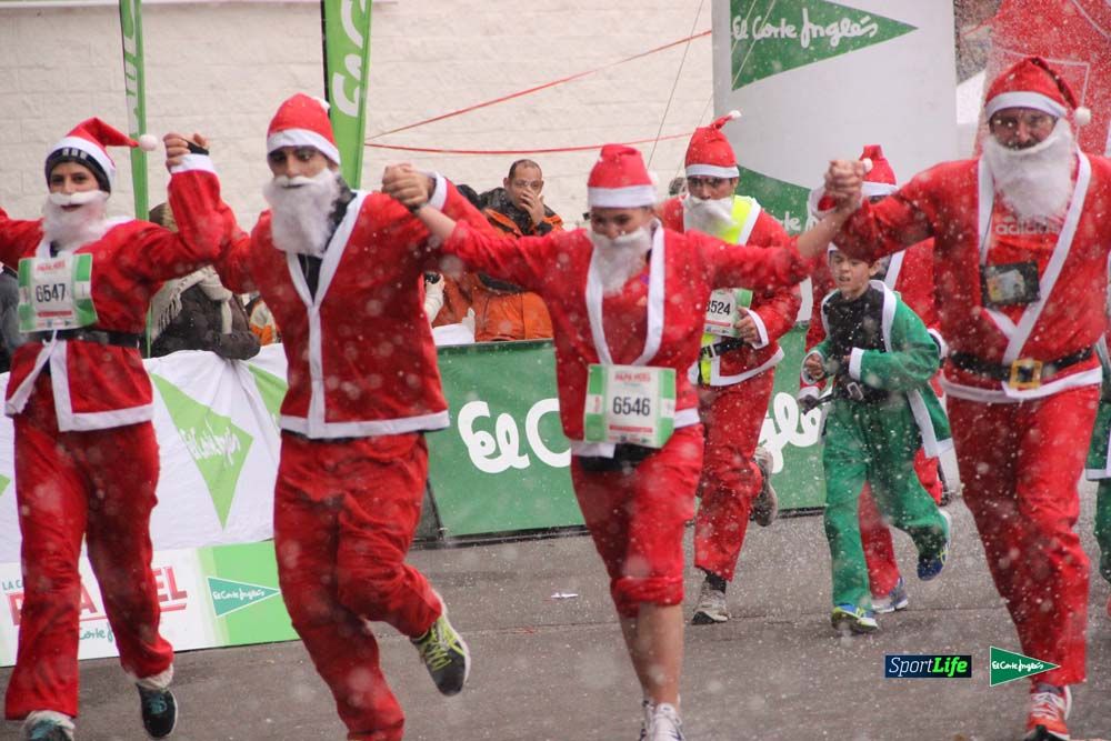 Galería de la Carrera de Papá Noel, entraeda en meta desde el minuto 27 al 37