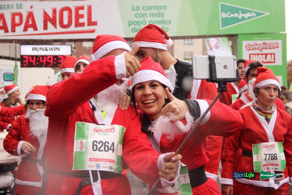 Galería de la Carrera de Papá Noel, entraeda en meta desde el minuto 27 al 37