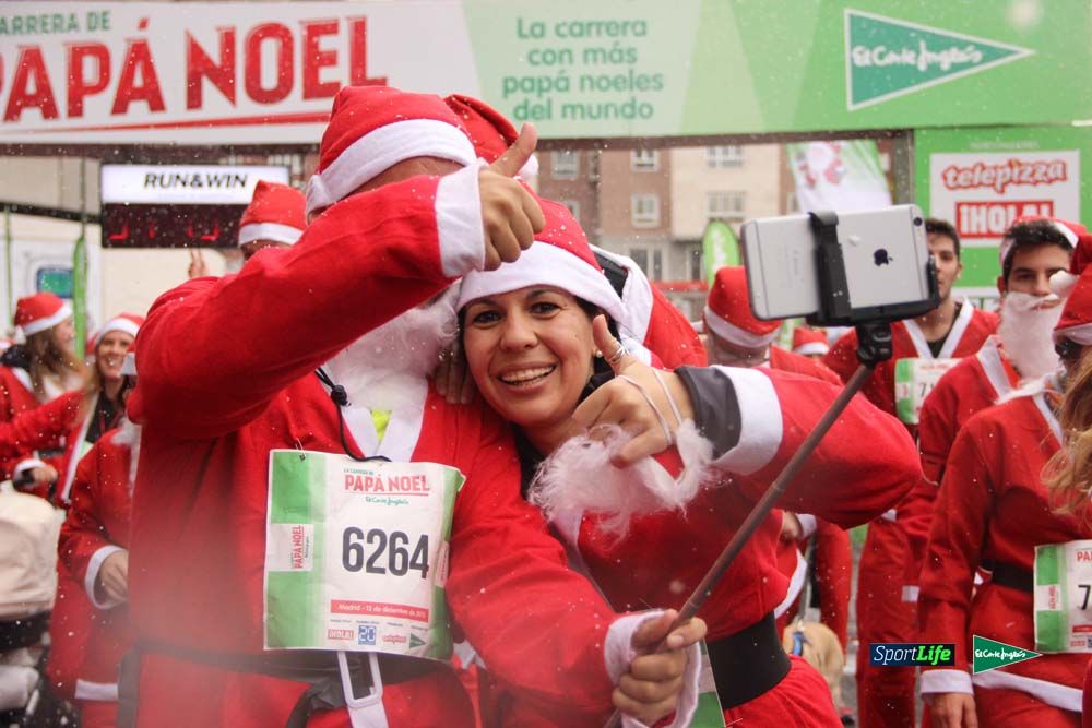 Galería de la Carrera de Papá Noel, entraeda en meta desde el minuto 27 al 37