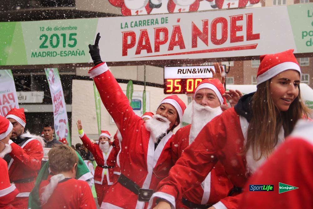 Galería de la Carrera de Papá Noel, entraeda en meta desde el minuto 27 al 37