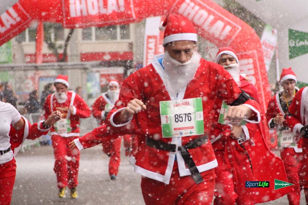 Galería de la Carrera de Papá Noel, entraeda en meta desde el minuto 27 al 37