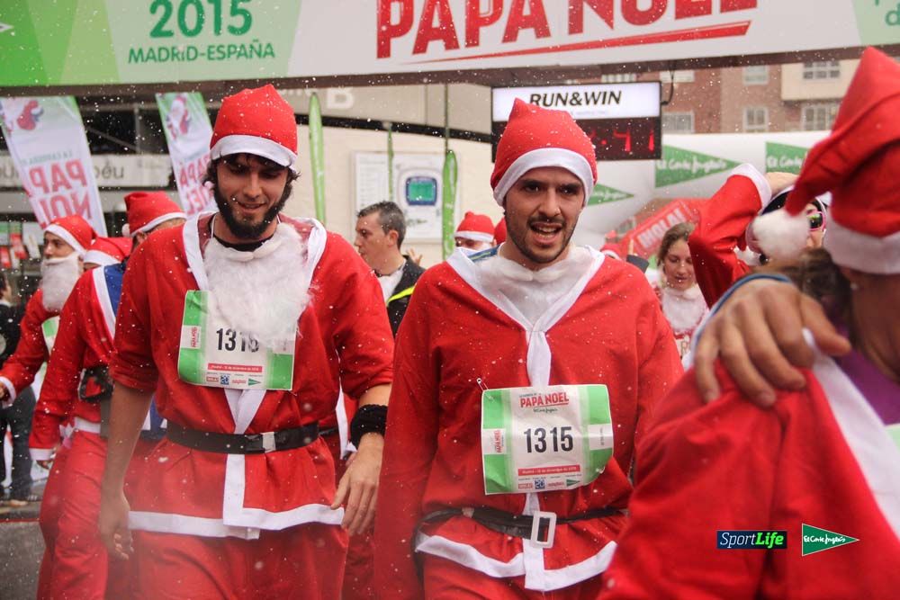 Galería de la Carrera de Papá Noel, entraeda en meta desde el minuto 27 al 37