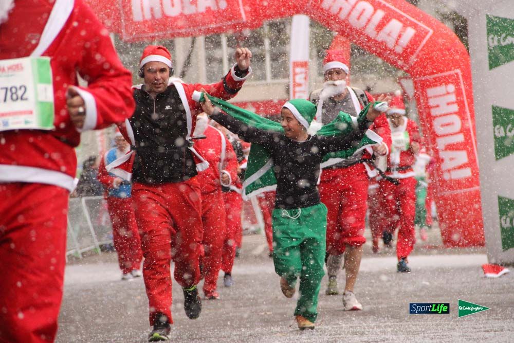 Galería de la Carrera de Papá Noel, entraeda en meta desde el minuto 27 al 37