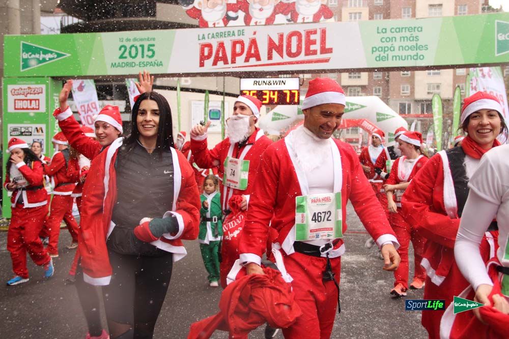 Galería de la Carrera de Papá Noel, entraeda en meta desde el minuto 27 al 37
