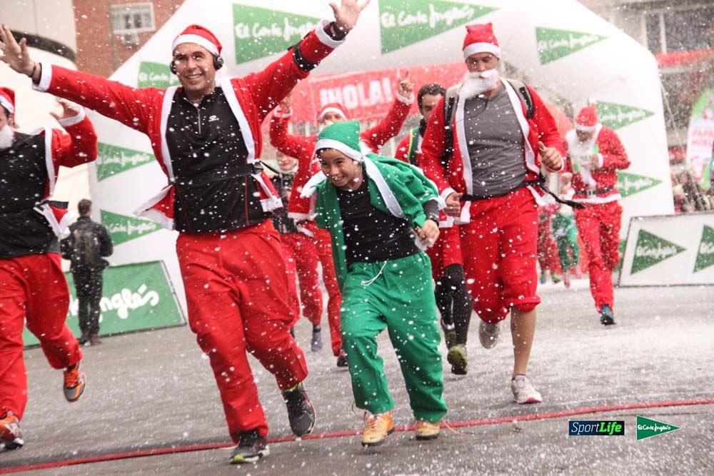 Galería de la Carrera de Papá Noel, entraeda en meta desde el minuto 27 al 37