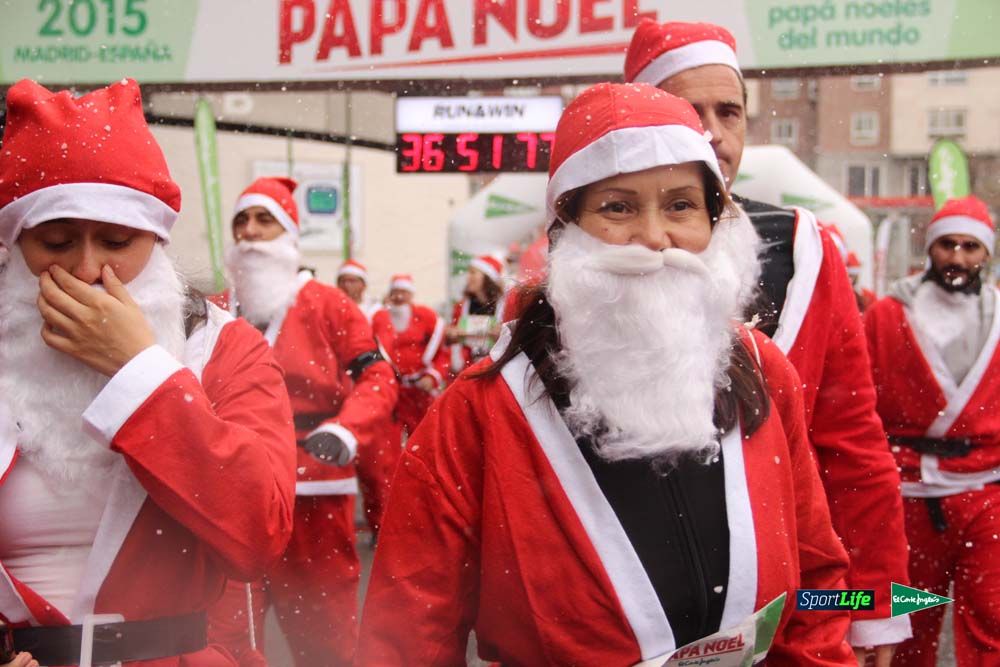 Galería de la Carrera de Papá Noel, entraeda en meta desde el minuto 27 al 37