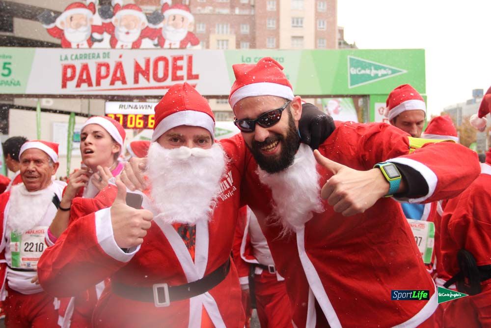 Galería de la Carrera de Papá Noel, entraeda en meta desde el minuto 27 al 37