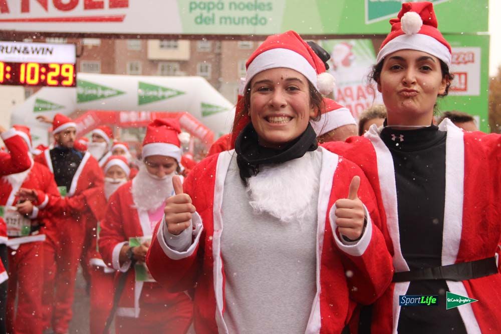 Galería de la Carrera de Papá Noel, entraeda en meta desde el minuto 27 al 37
