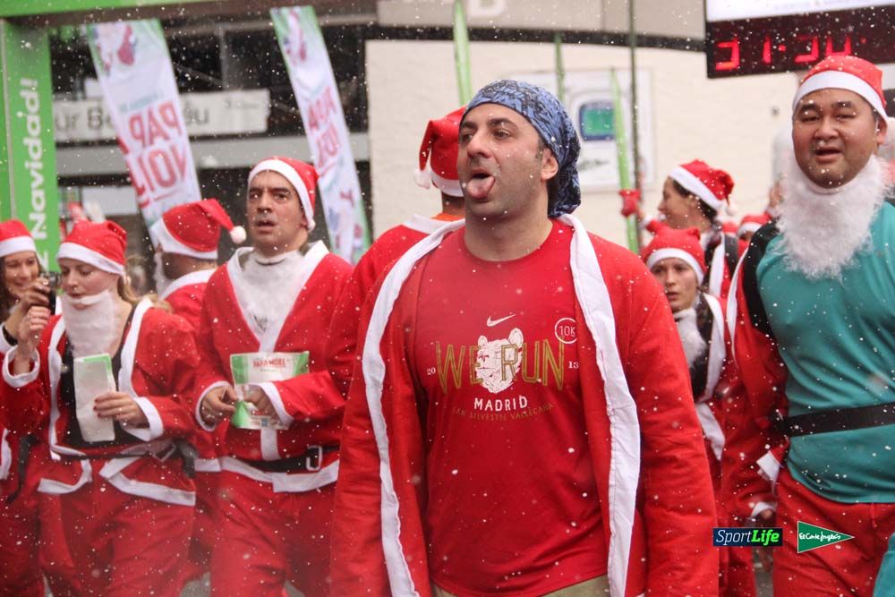 Galería de la Carrera de Papá Noel, entraeda en meta desde el minuto 27 al 37