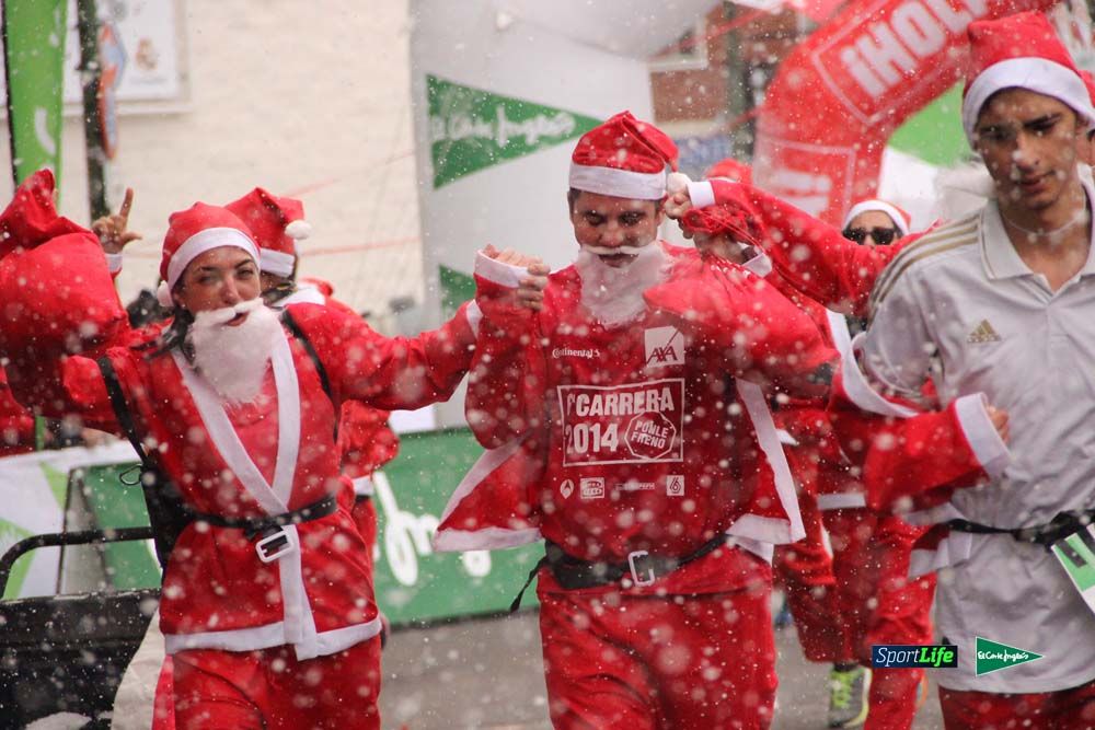 Galería de la Carrera de Papá Noel, entraeda en meta desde el minuto 27 al 37