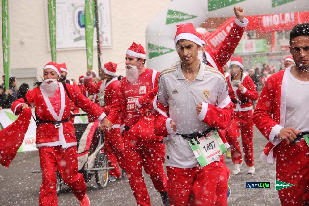 Galería de la Carrera de Papá Noel, entraeda en meta desde el minuto 27 al 37