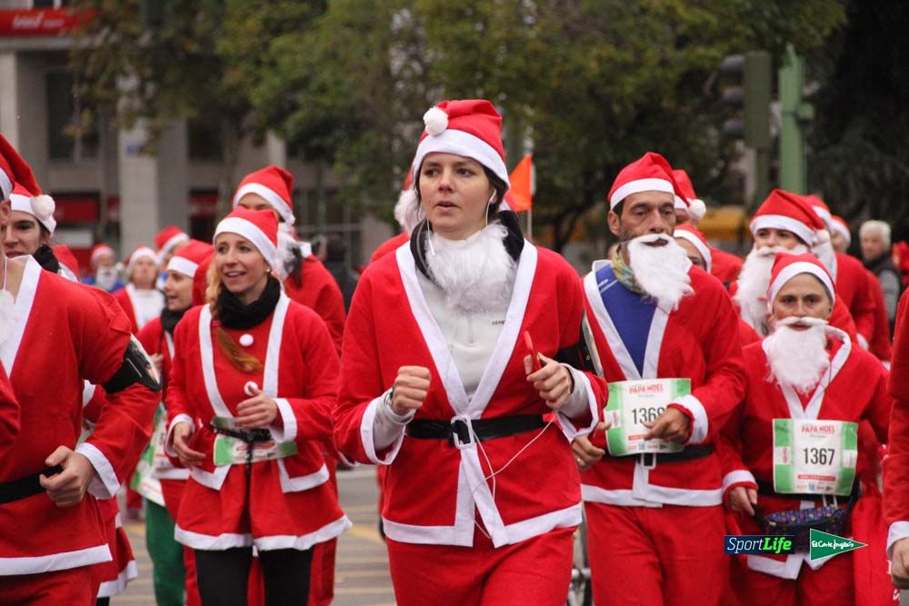 Galería de la Carrera de Papá Noel, ambiente y salida