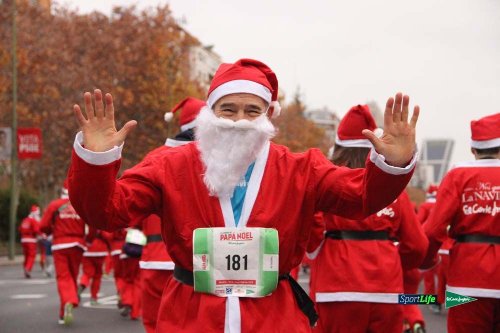 Galería de la Carrera de Papá Noel, ambiente y salida