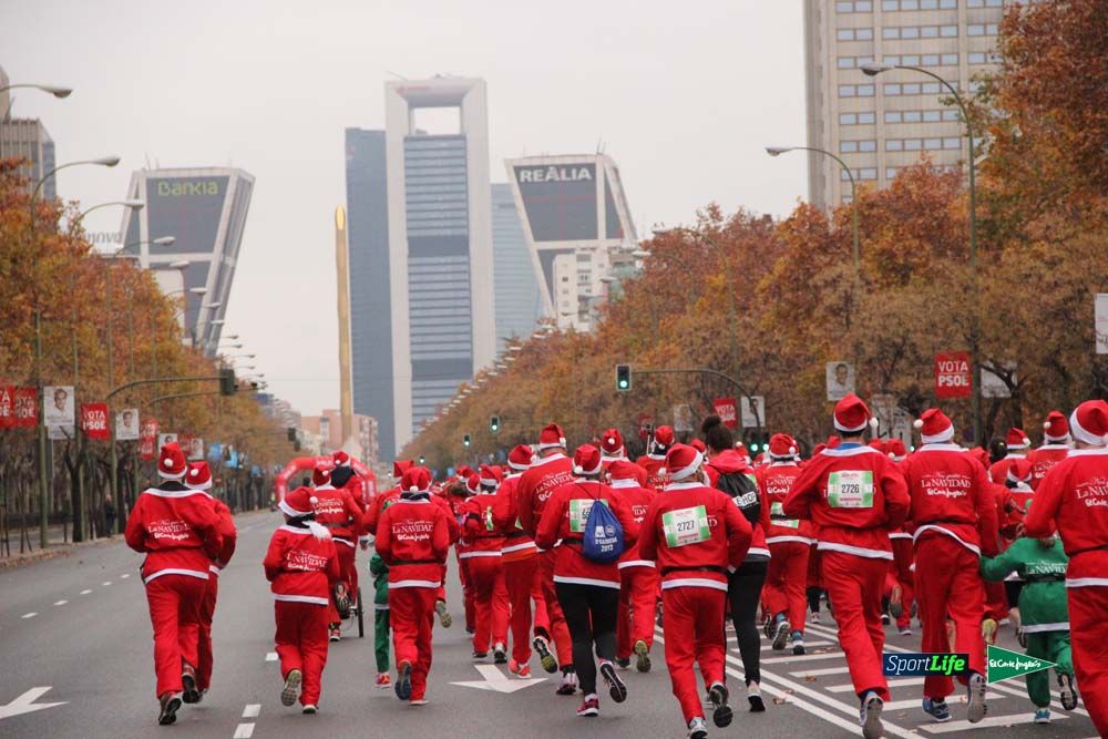 Galería de la Carrera de Papá Noel, ambiente y salida