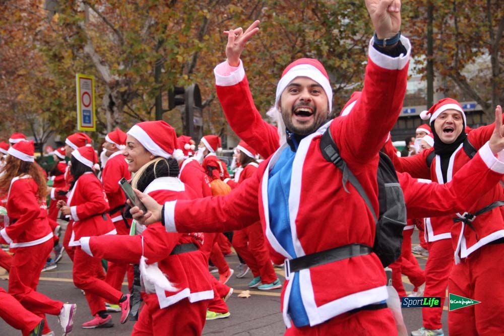Galería de la Carrera de Papá Noel, ambiente y salida
