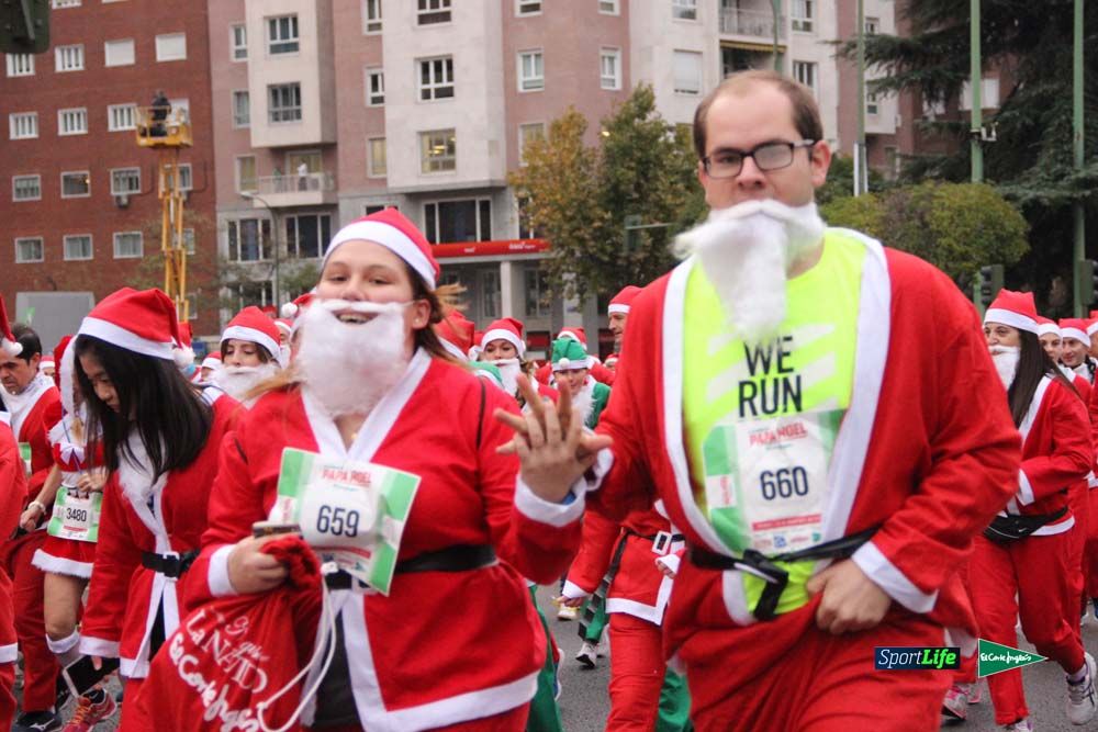 Galería de la Carrera de Papá Noel, ambiente y salida