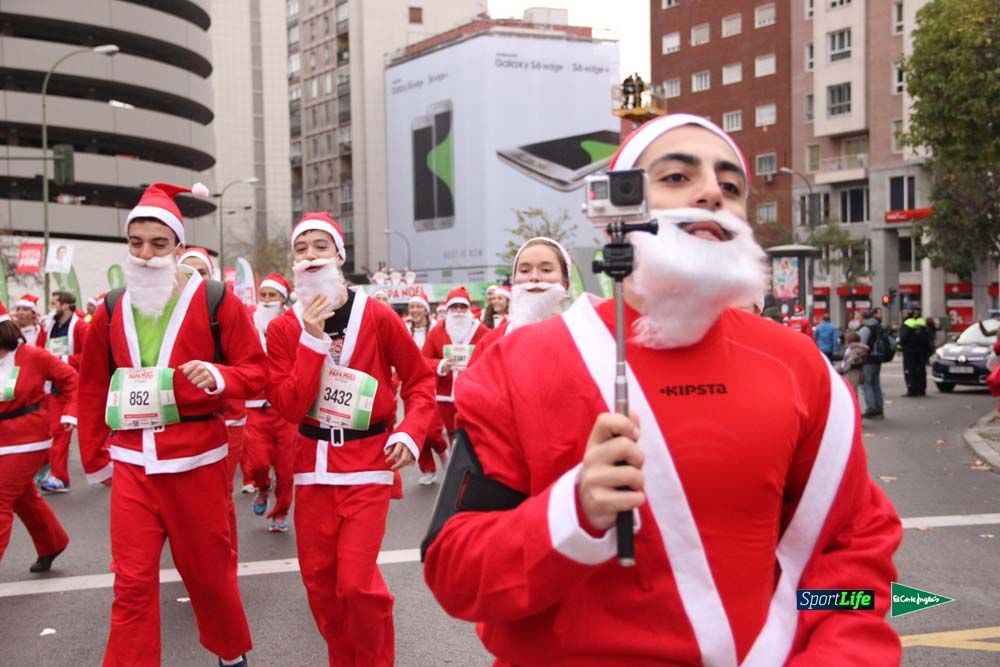 Galería de la Carrera de Papá Noel, ambiente y salida