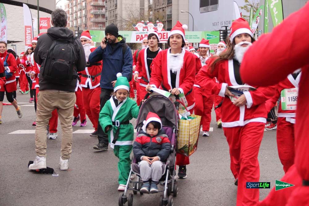 Galería de la Carrera de Papá Noel, ambiente y salida